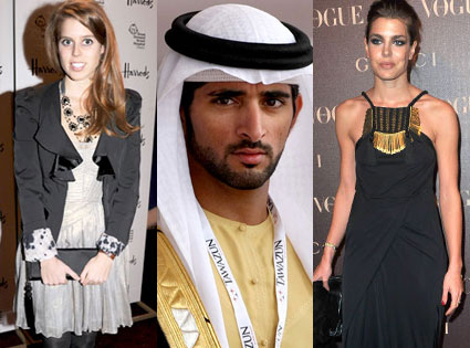 Princess Beatrice, Sheikh Hamdan bin Mohammed bin Rashid al Maktoum, Charlotte Casiraghi Princess Beatrice, Sheikh Hamdan bin Mohammed bin Rashid al Maktoum, Charlotte Casiraghi